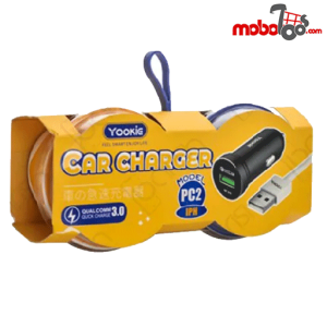 شارژر فندکی یوکی مدل PC2 ظرفیت ۱۸ وات