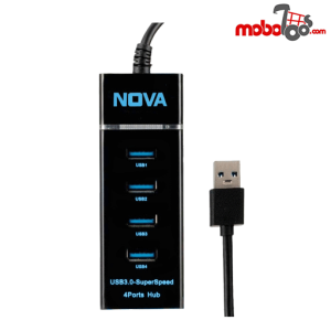 هاب چهار پورت USB3.0 نوا مدل X770