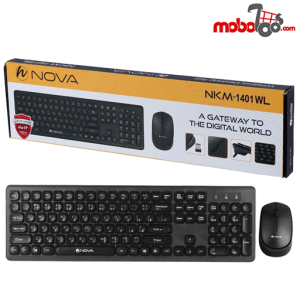 کیبورد و ماوس ان نوا مدل NKM-1401WL